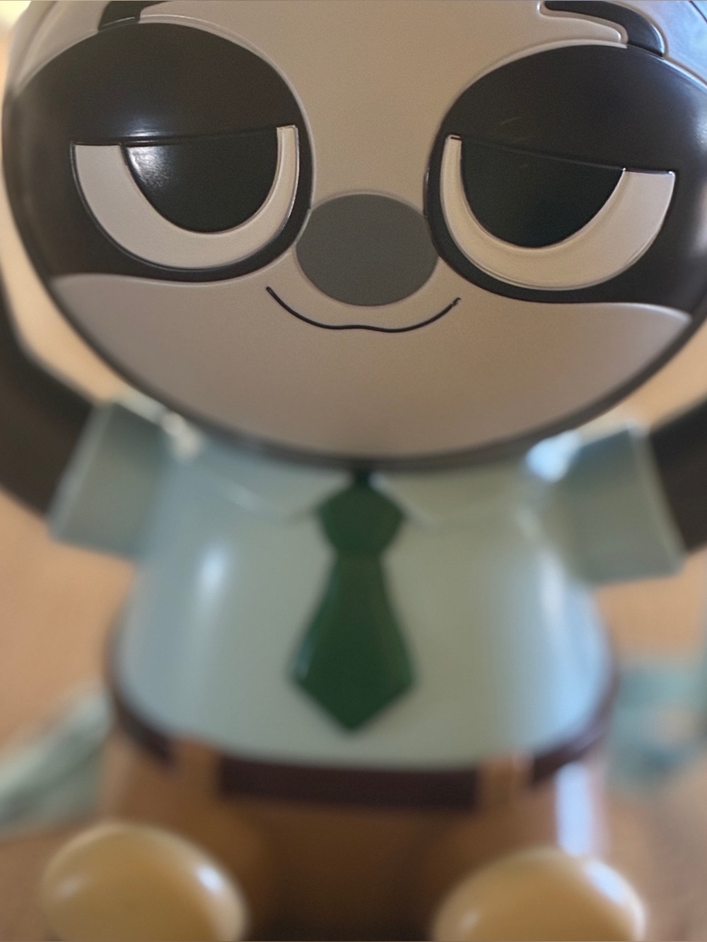 Disney Office Character Vinyl Figure in Gray, Green and Brown
